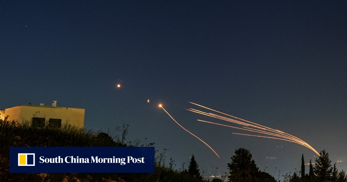 Hezbollah says ‘dozens’ of rockets fired at Israeli army HQ; Israelis protest at Netanyahu’s home