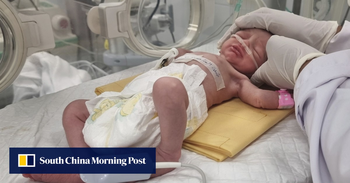 Israel-Gaza war: Palestinian baby girl delivered by caesarean section from dying mother’s womb passes away