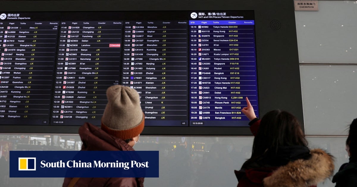 China’s international flights set to take off, buoyed by May Day holiday, but US travel suffering delays