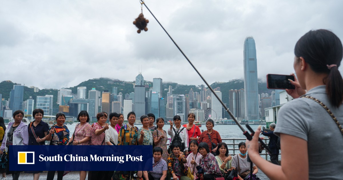 Bad weather and weaker yuan cast cloud over Hong Kong ‘golden week’ hopes and could cut trade in restaurants by 30%