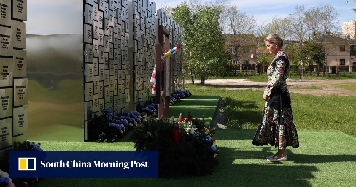 Duchess Sophie visits Ukraine in first trip by a British royal since(02)