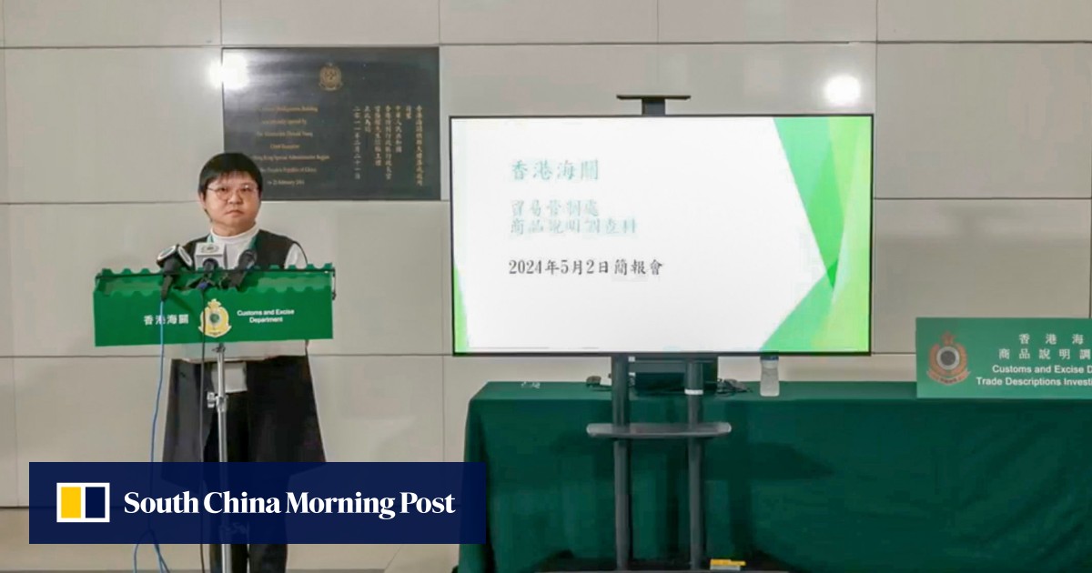 Hong Kong customs arrests sole director of online household product store after shoppers file 164 complaints over undelivered orders