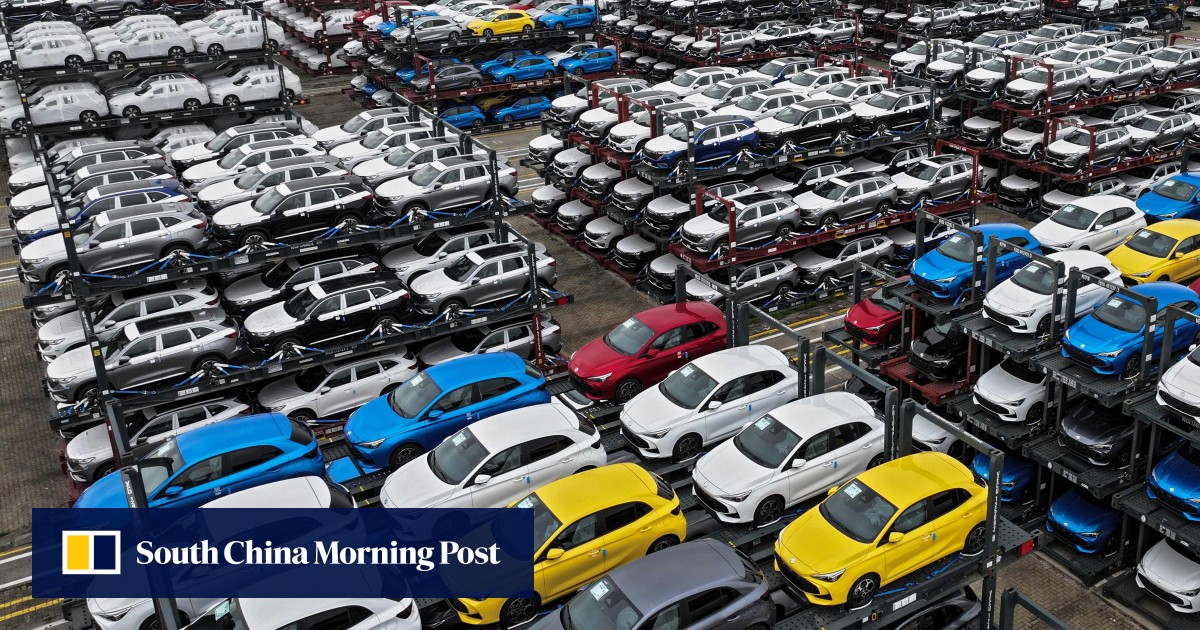 China’s car exports set to soar as EV makers shrug off US, European trade curbs