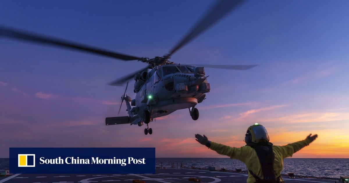China criticizes the Australian army for “disrupting” training exercises after confronting helicopters in the Yellow Sea