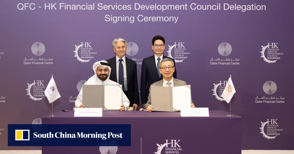 Hong Kong signs agreement with Qatar to enhance connectivity between financial hubs in latest Middle East outreach Hong Kong signs agreement with Qatar to enhance connectivity between financial hubs in latest Middle East outreach