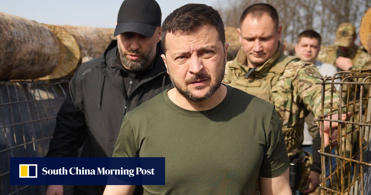 Ukraine's Volodymyr Zelensky fires bodyguard chief after Russian assassination plot foiled | South China Morning Post