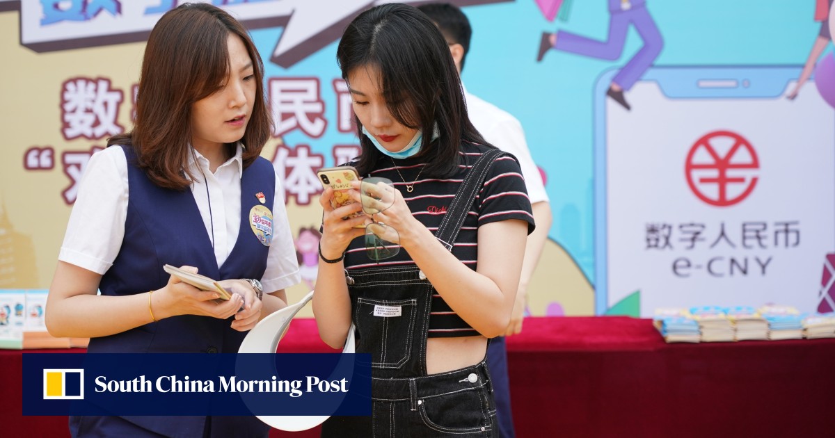 China is paying some workers in digital yuan – but few are choosing to use it
