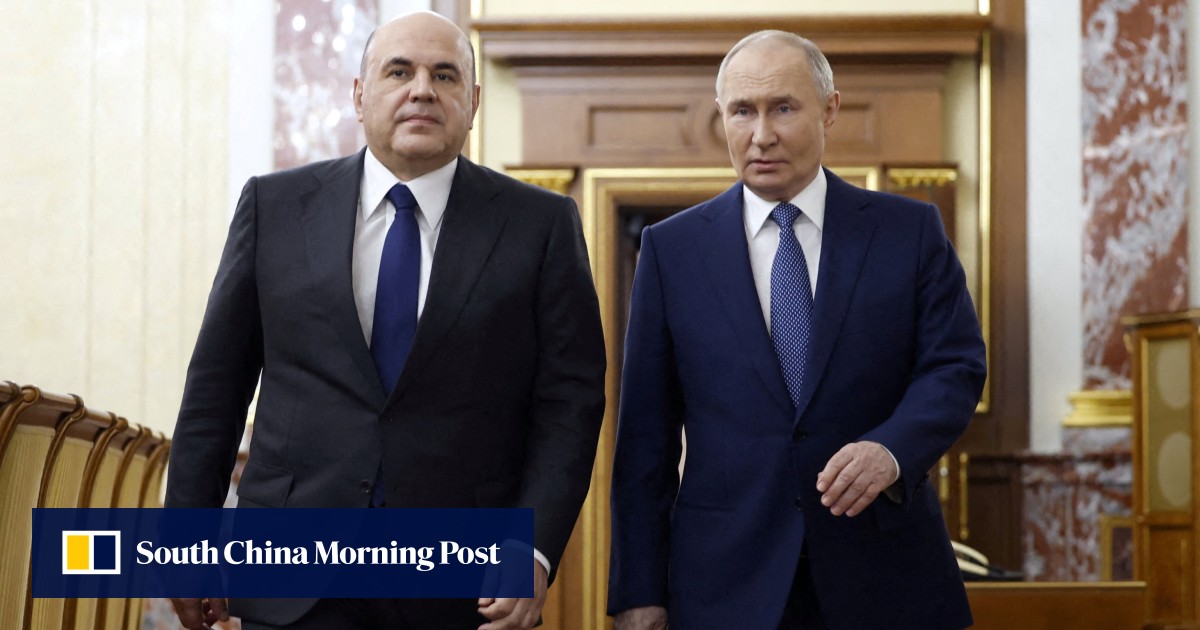 Vladimir Putin reappoints Mikhail Mishustin as Russia’s prime minister