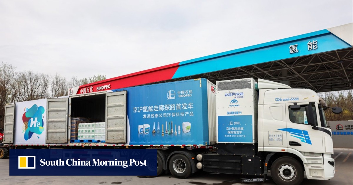 Hydrogen-powered trucks in China to cost less than their diesel peers by 2027: Refire Group