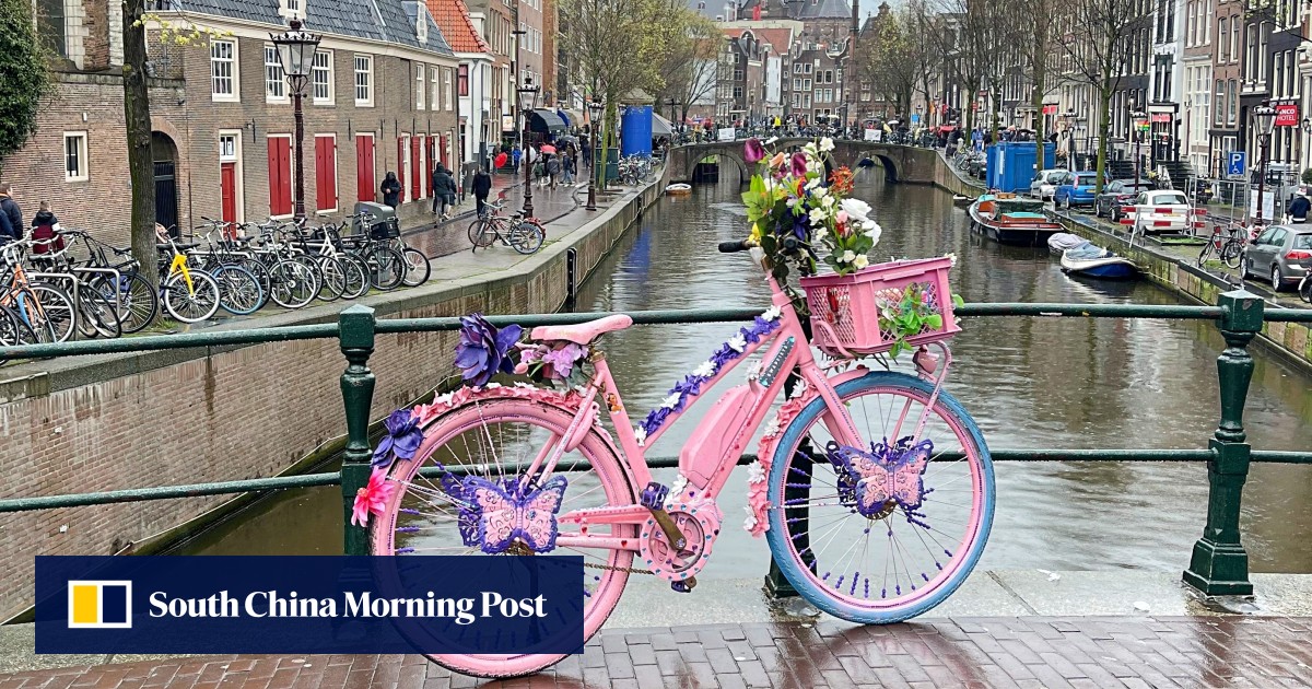 4 quirky must-see Amsterdam icons, from flower bikes and gable stones to mosaic artist Fabrice Hünd’s works