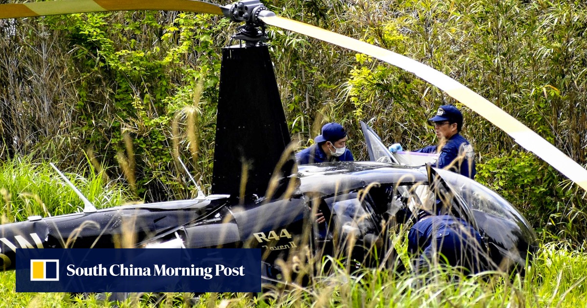 2 Hongkongers among 3 seriously injured in Japan after helicopter makes crash landing