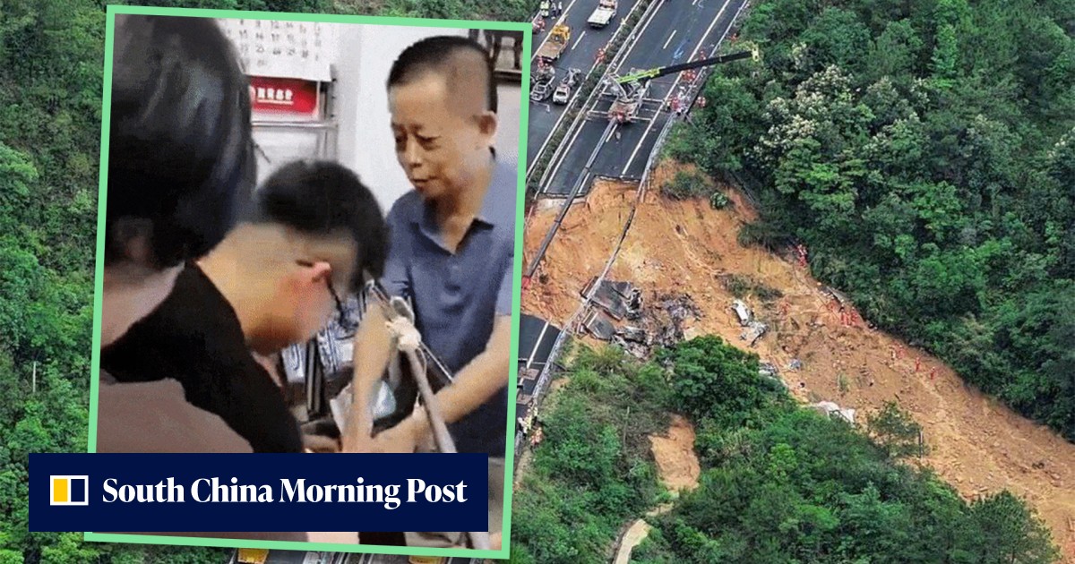 Grateful China road collapse survivor makes 800km journey to thank elderly man who stopped cars from falling into abyss - Vimarsana News