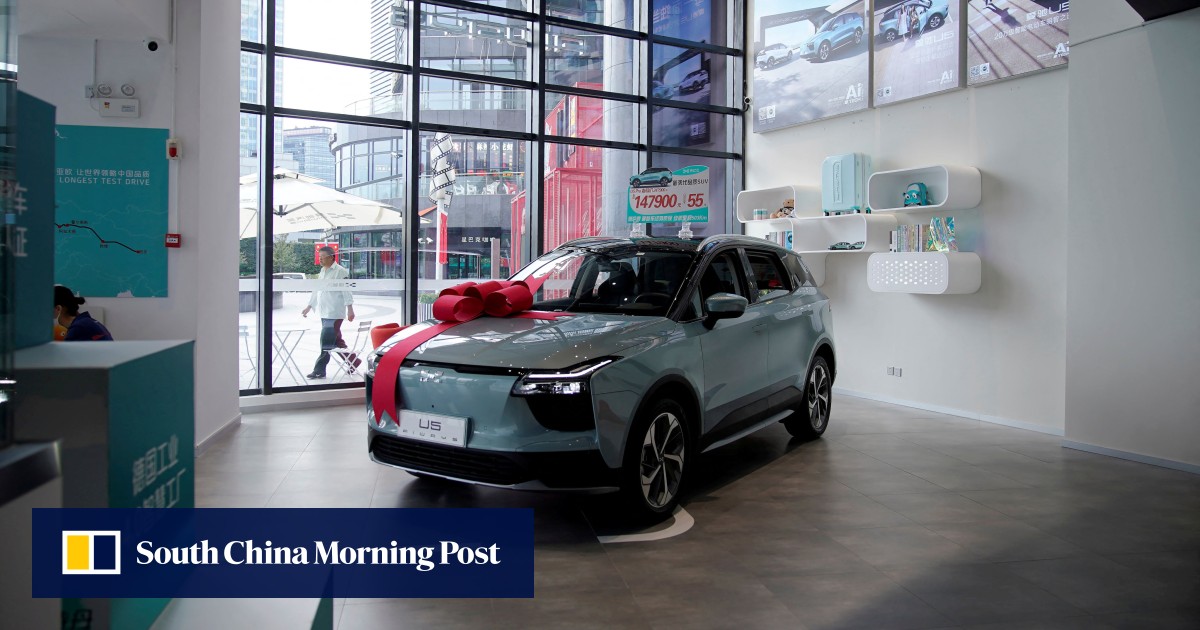 Canada ‘looking carefully’ at slapping higher tariffs on Chinese EVs, trade minister says