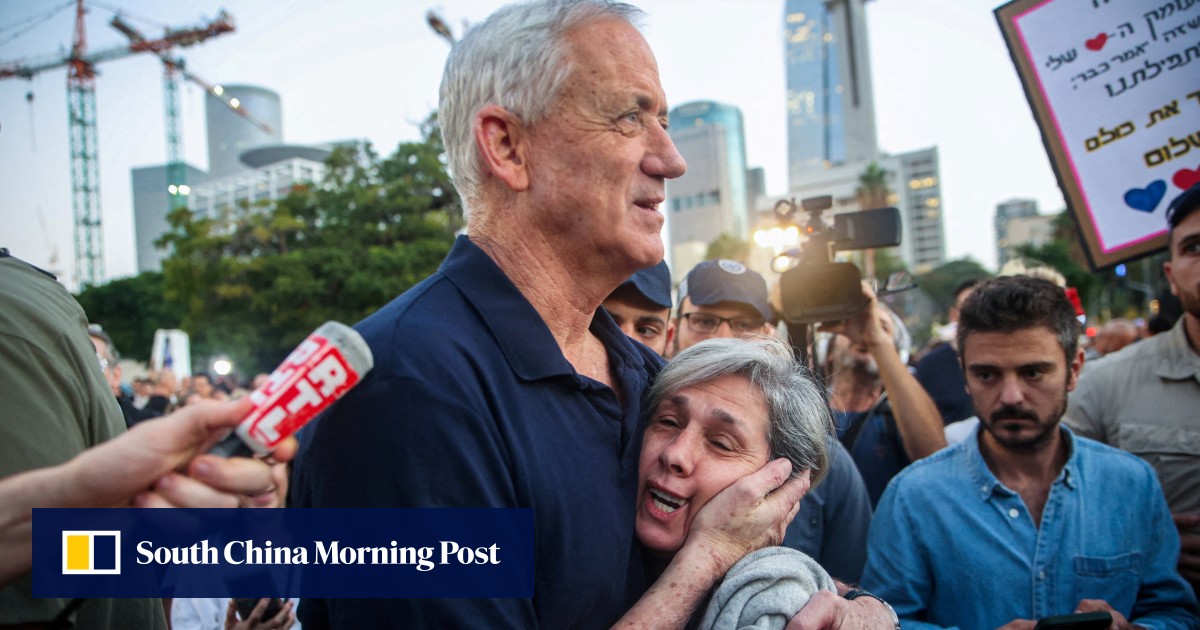 Israel war cabinet member Benny Gantz threatens to quit unless there’s a new Gaza plan