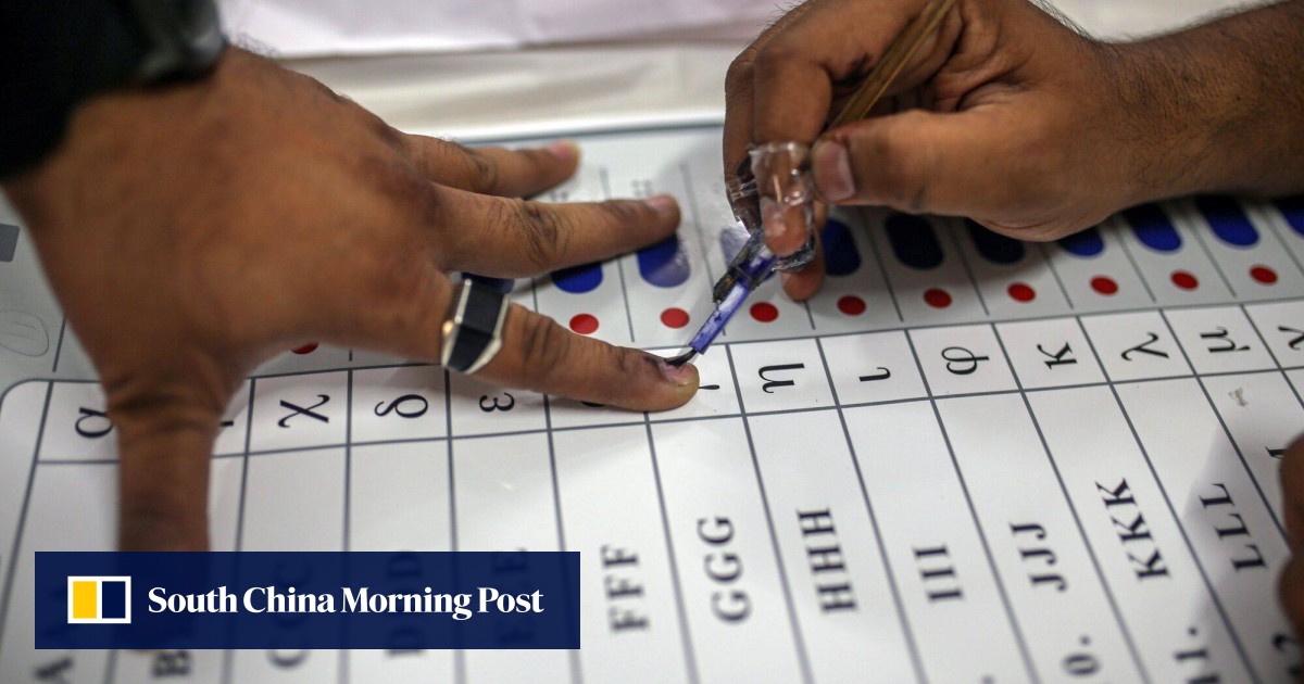India election: ineligible 17-year-old votes 8 times for PM Modi’s BJP, as rivals claim fraud in polls