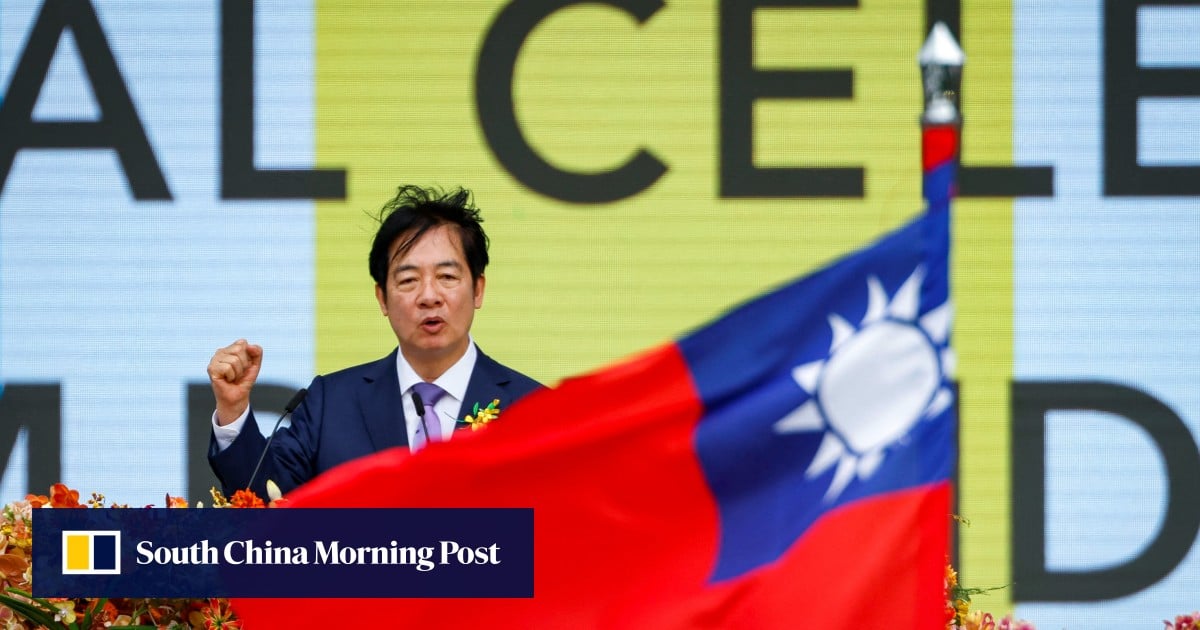 Der taiwanesische Staatschef William Lai sendet mit seiner ...