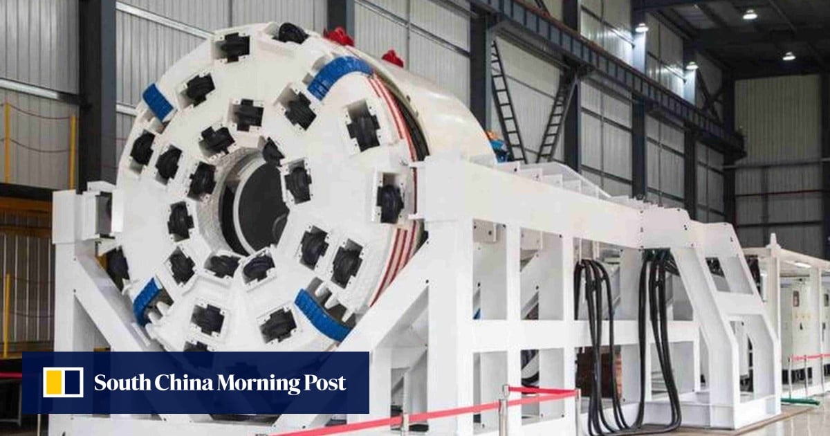 China creates world’s first boring and blasting tunneller to rip ...