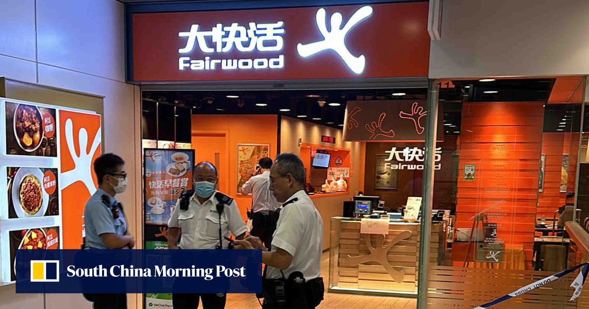 Bystanders, shop owner who took on knifeman at Hong Kong fast-food shop earn praise from witnesses