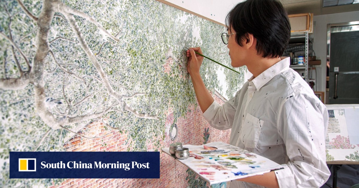 How painting calms the mind like meditation – artists in Hong Kong group show on the therapy of repetition