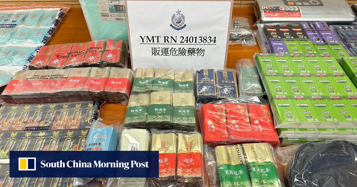 Asylum seekers in Hong Kong used by syndicate for drug supply, police say after arrest of 2