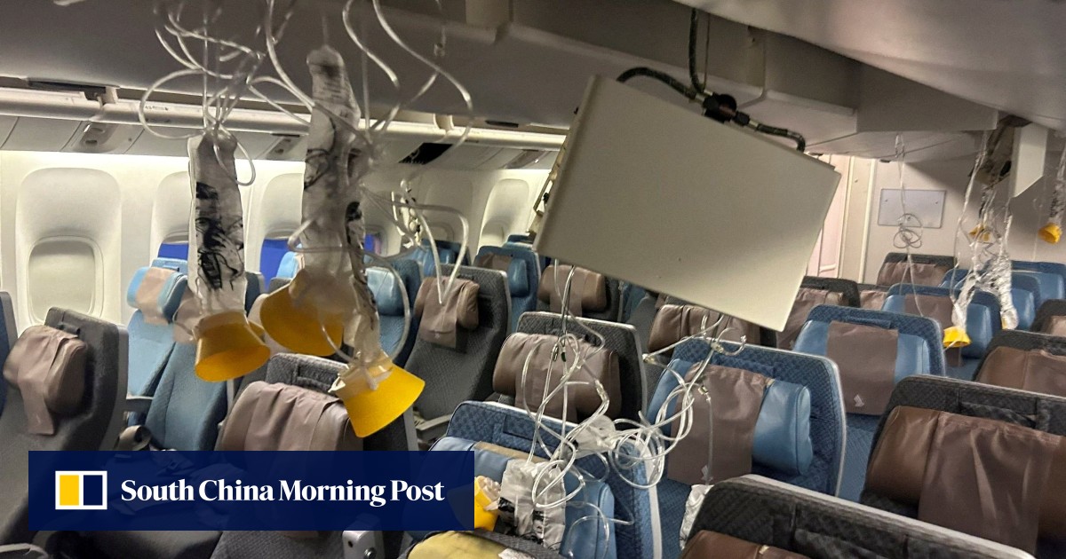 Singapore Airlines turbulence: investigators analyse recorders from SQ321 flight