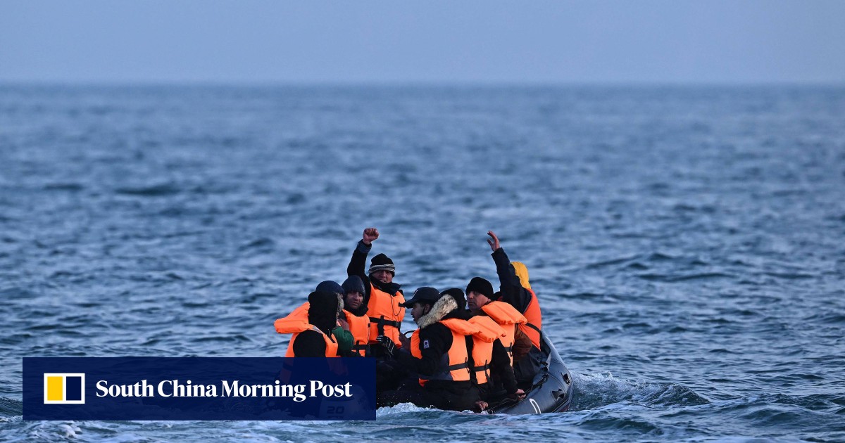 UK records more than 10,000 people arriving in small boats since January