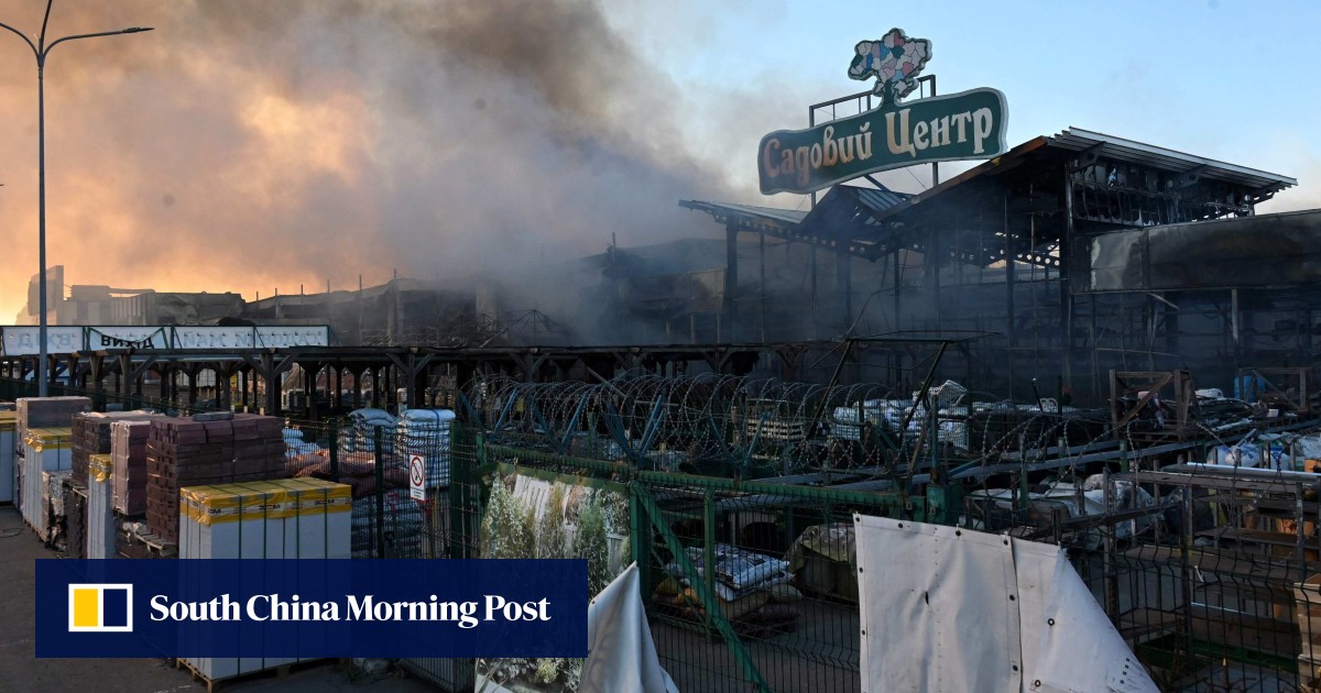 Ukraine war: Russian strike on Kharkiv hardware store kills 11