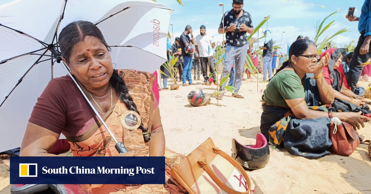 ‘We want our children back’: the Sri Lankan families still demanding justice for their missing loved ones