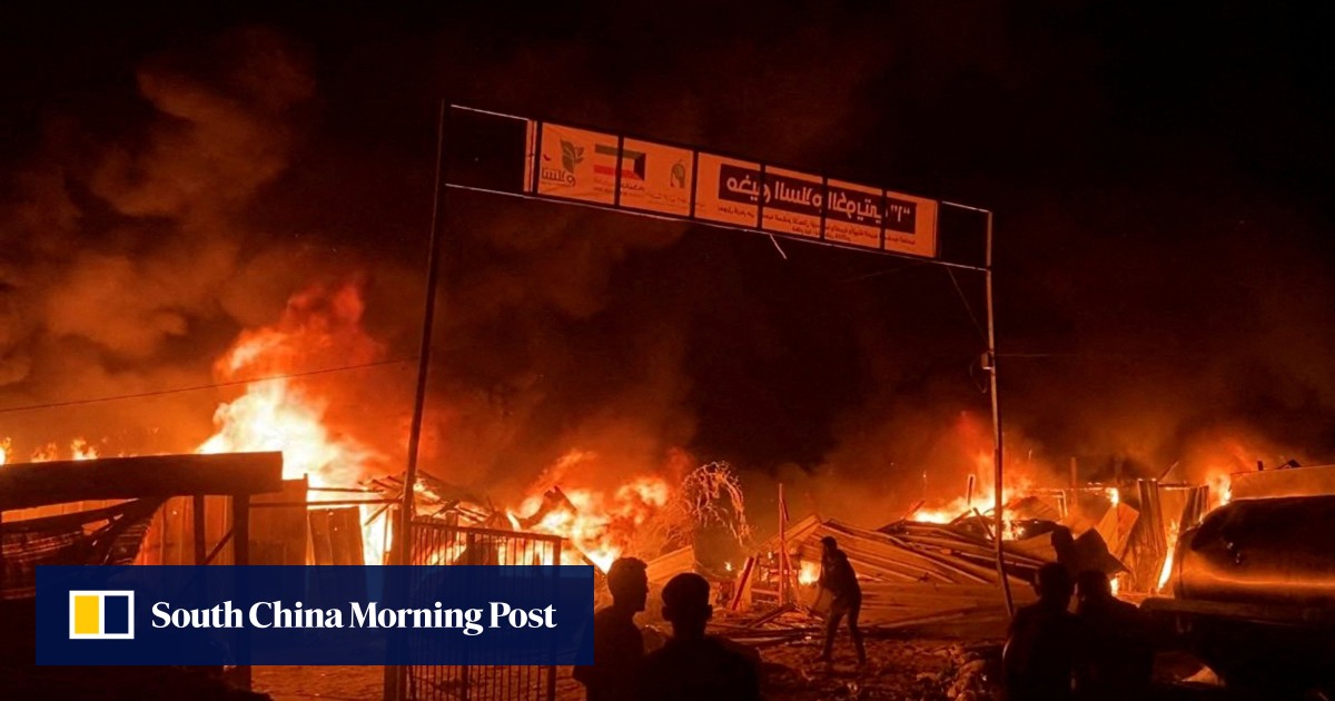 Israeli air strikes kill at least 35 in Rafah, say Gaza authorities; Israel reviewing incident