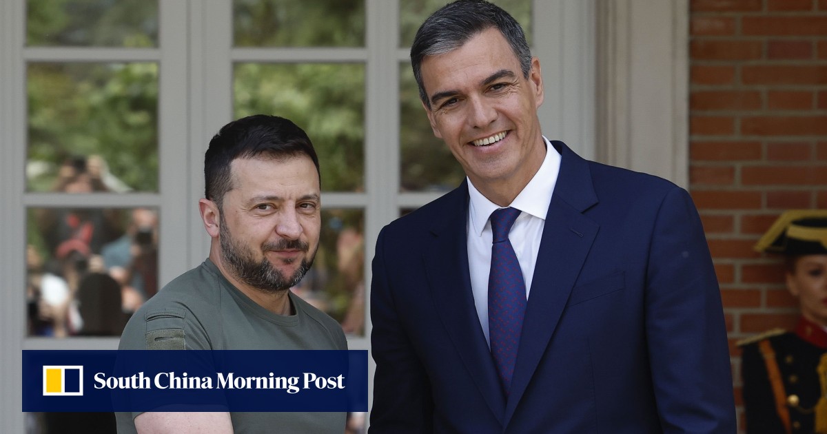 Ukraine war: Spain offers Kyiv US.1 billion in military aid during Zelensky visit, amid Russia’s offensive in Kharkiv