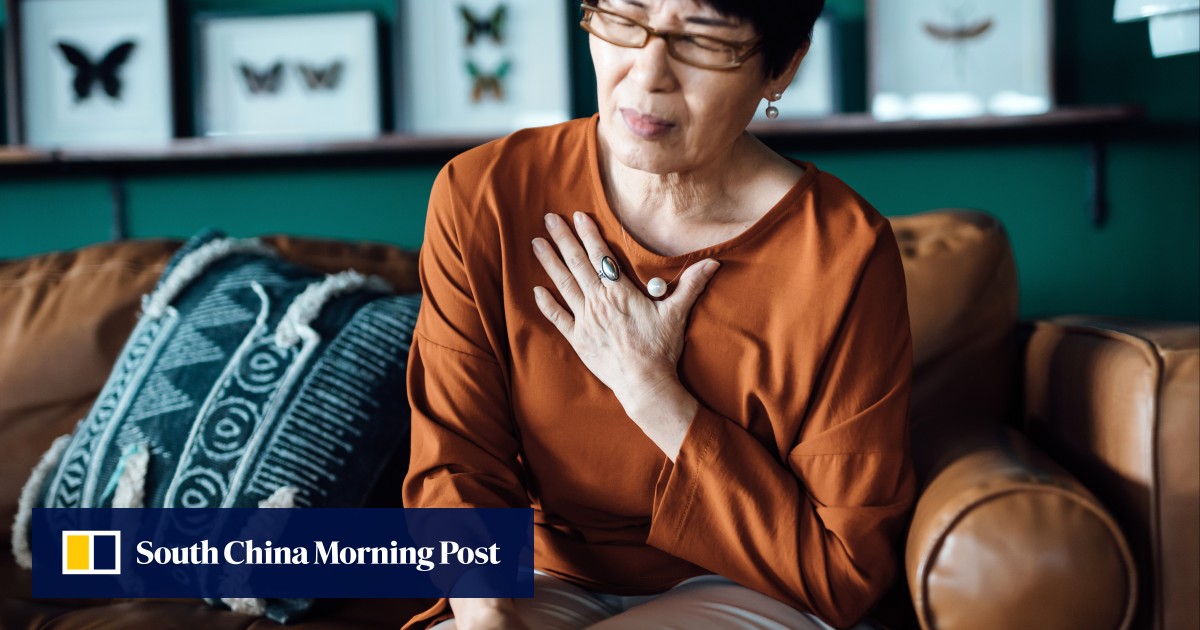 After menopause women’s heart attack risk spikes; a study suggests why, and doctor describes the signs of an attack