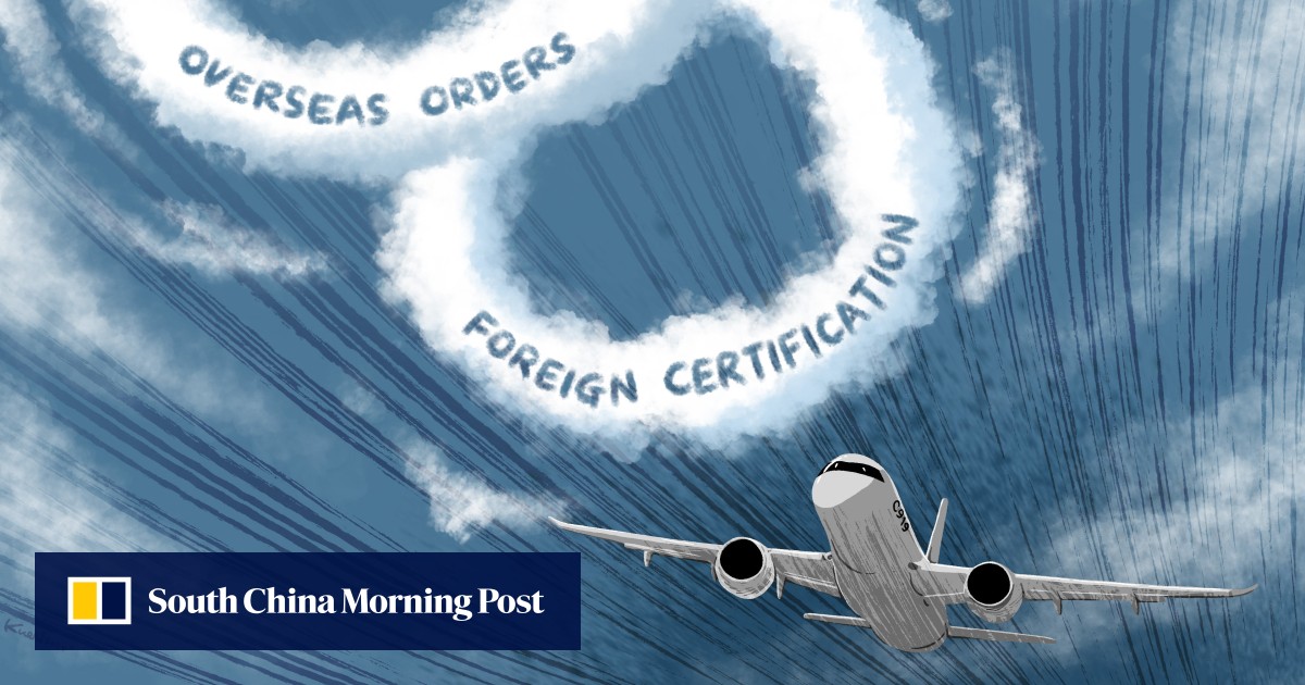 China’s C919, after a year of domestic flights, preps its pitch for Western endorsement