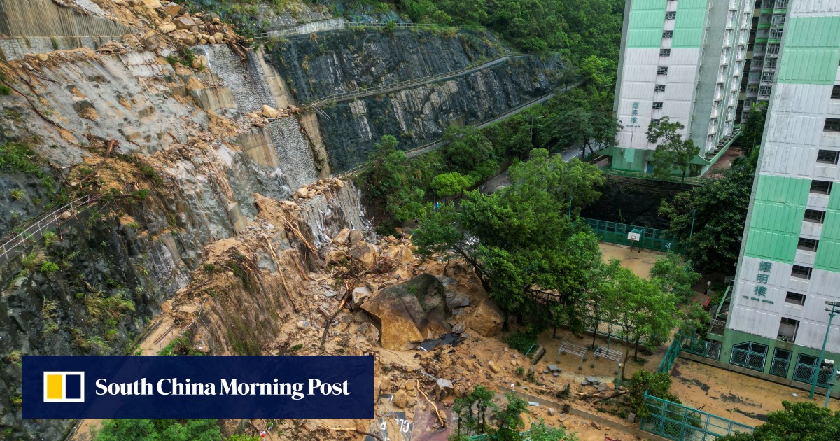 Hong Kong slopes at crucial choke points to get priority for work to reduce risk of landslides