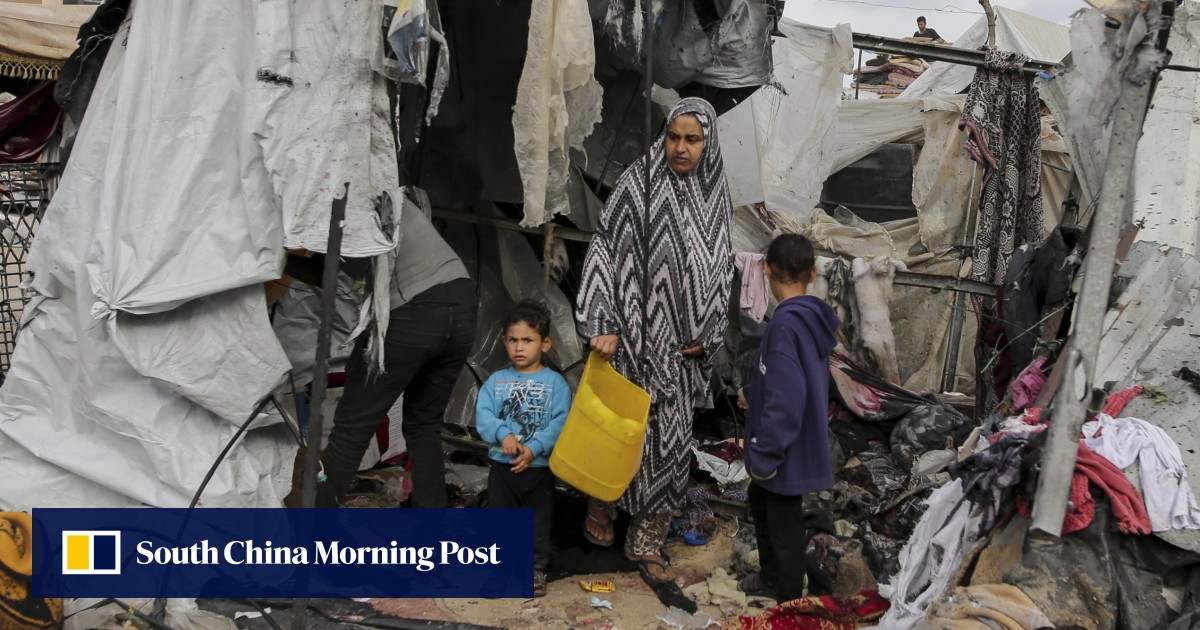 Gaza war: Israeli army says secondary blast caused deadly fire at Rafah tent camp