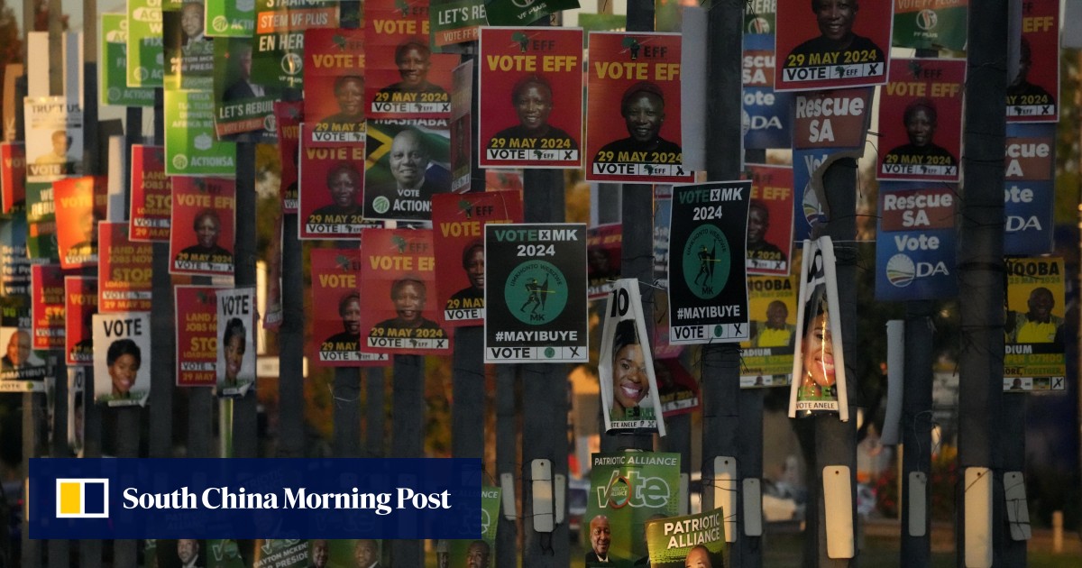 South Africans vote in country’s most important election since end of apartheid