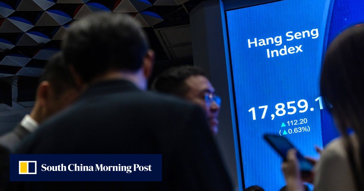 Hong Kong stocks slide as rebound stalls ahead of key data; Lenovo slumps on convertible bond sale