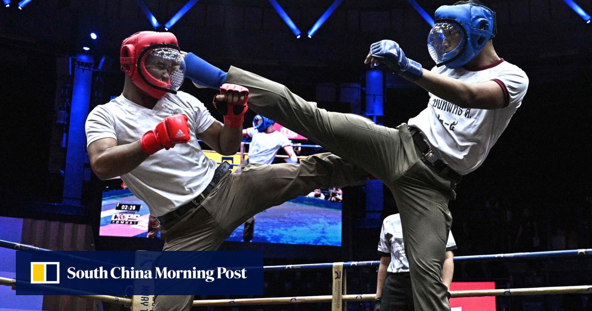 Thai police try to punch up force’s flagging public image with ‘Cops Combat’ MMA competition