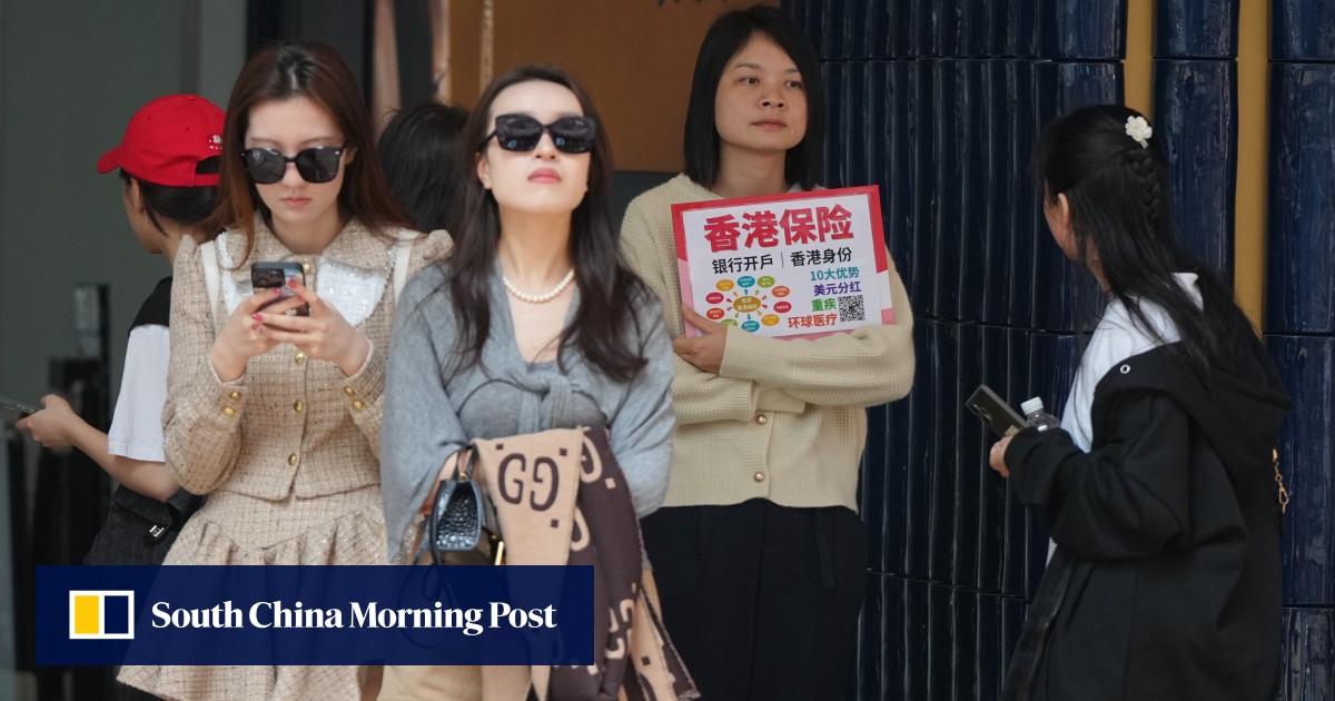 Life insurance sales in Hong Kong surged in first quarter thanks to world record policy, soaring demand from mainland visitors