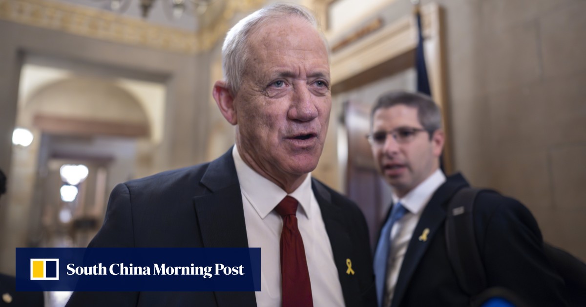 Israel war cabinet member Benny Gantz’s party submits bill seeking early election