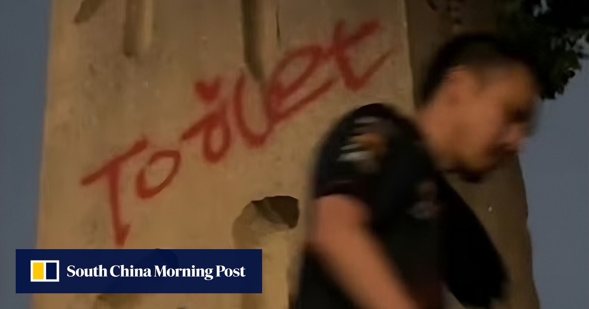 Japan hunts Yasukuni Shrine vandal seen spray-painting ‘toilet’ in Chinese social media video