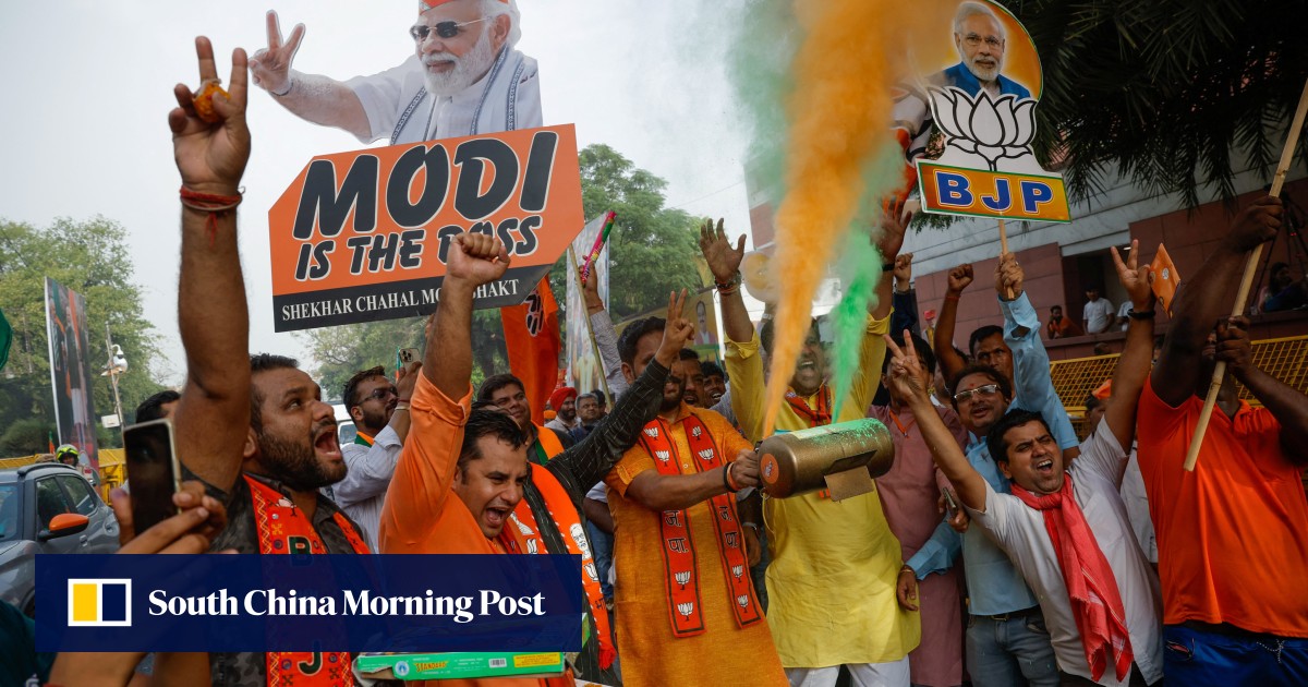India election: Narendra Modi’s BJP may need coalition to stay in power, as opposition makes gains