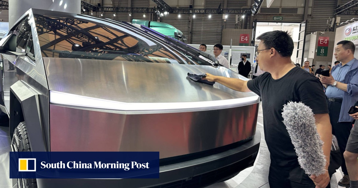In China, Tesla’s Cybertruck EV draws gawkers – and orders – despite 2-year delivery wait