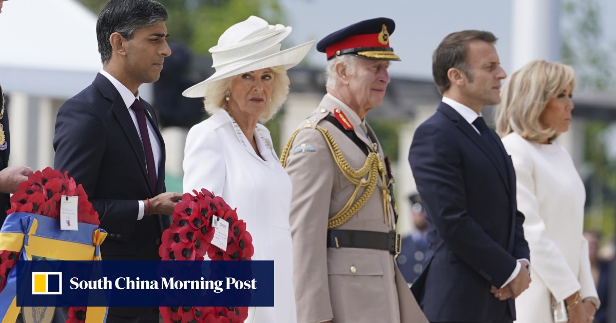 World leaders, veterans, commemorate D-Day’s 80th anniversary in Normandy, France