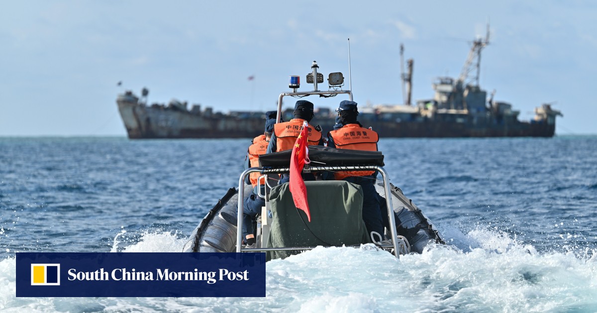 South China Sea: Philippines accuses Chinese coastguard of blocking sick soldier’s evacuation