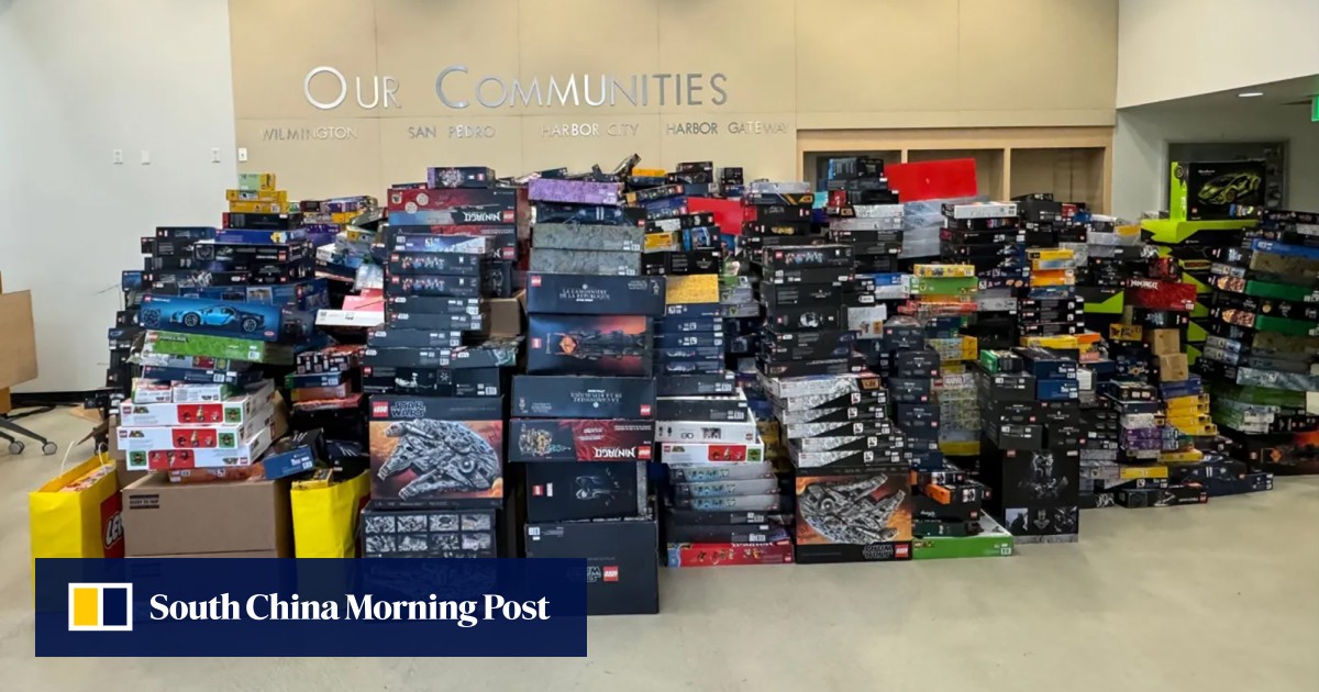 2 arrested after 2,800 stolen Lego sets found in California home
