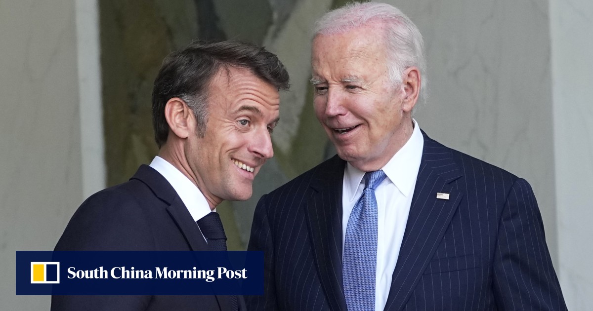 Joe Biden and Emmanuel Macron seek joint US-France response on China trade after tensions