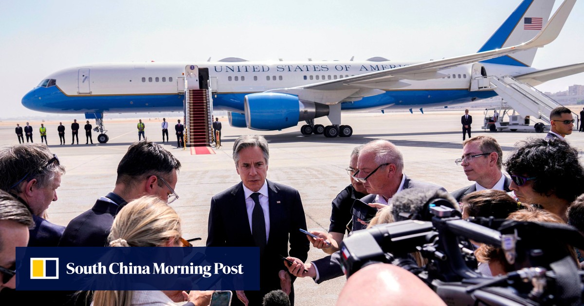 US Secretary of State Blinken urges Middle East states to press Hamas to accept ceasefire deal
