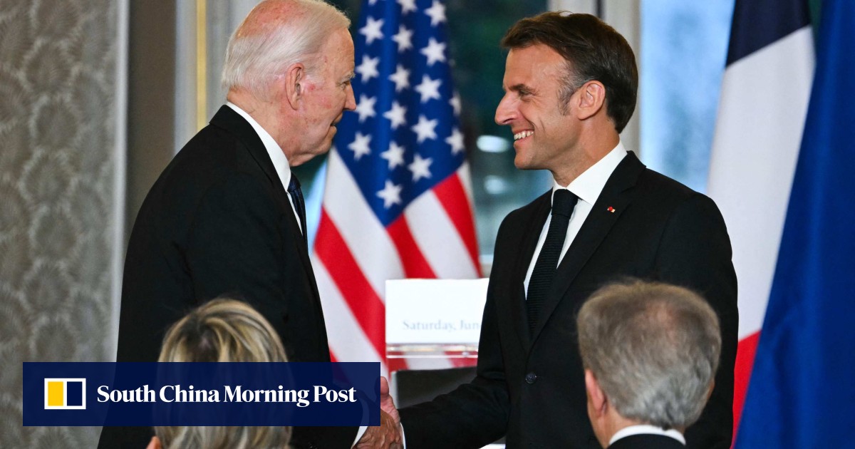 Biden and Macron reach agreement on using Russian assets to help Ukraine