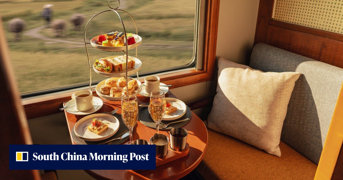 Champagne, cocktails, caviar and snacks on a Vietnamese train ride: it ...