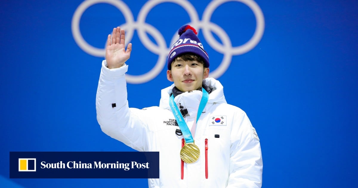 Lin Xiaojun, speed skater who switched from South Korea to China, vows